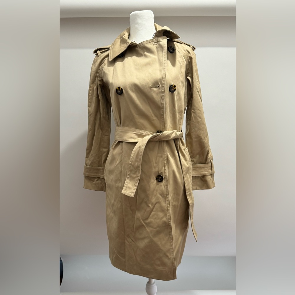 Ann Taylor Petite Classic Trench Coat